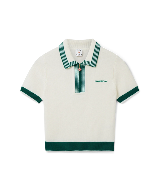 Knit Tennis Polo Shirt