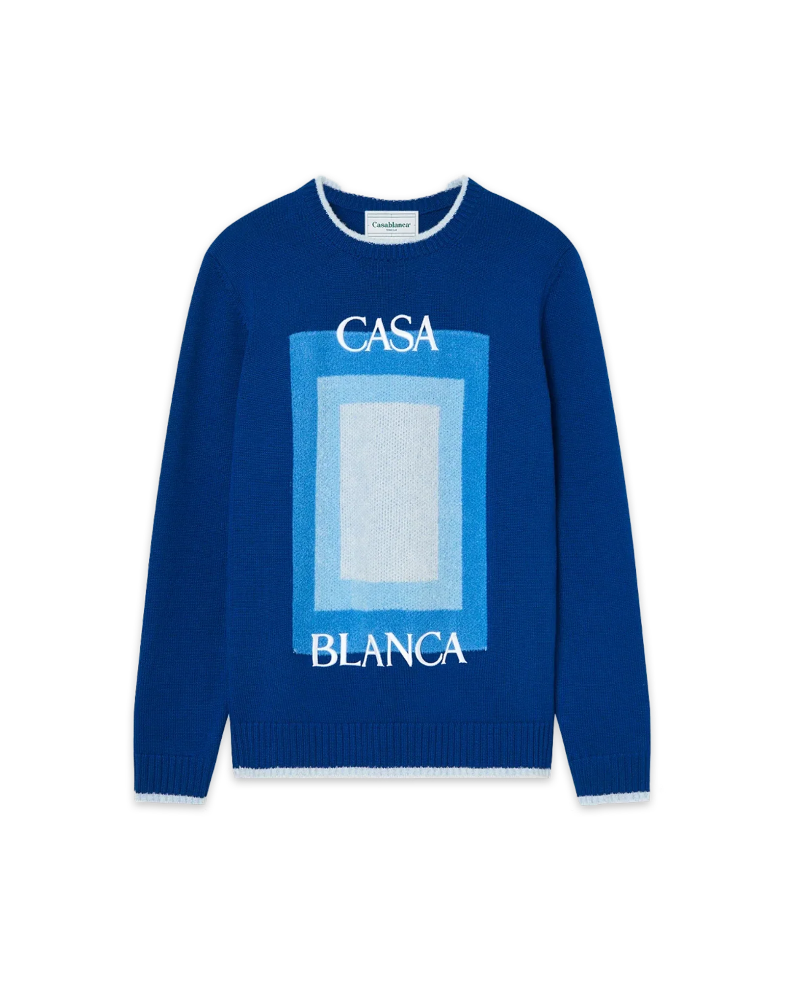 Logo Degrade Intarsia Jumper