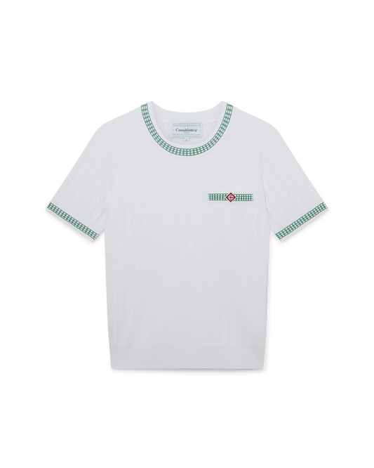 Rib Effect Crew Top