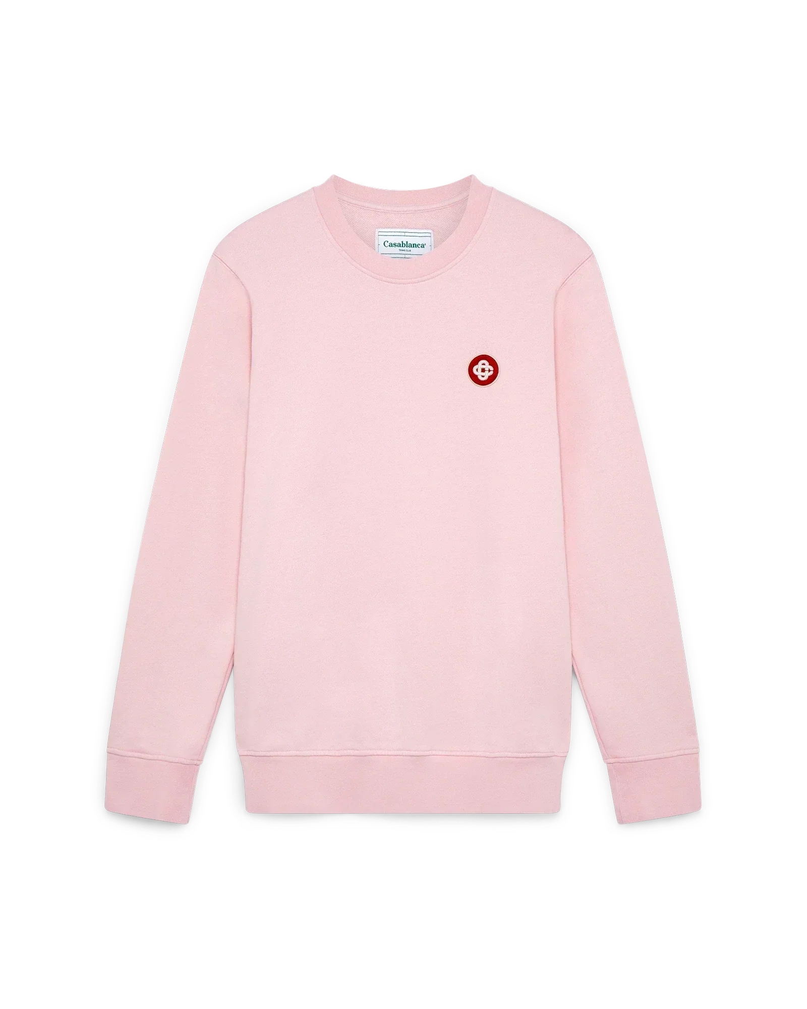 Pink Logo Patch Sweatshirt
