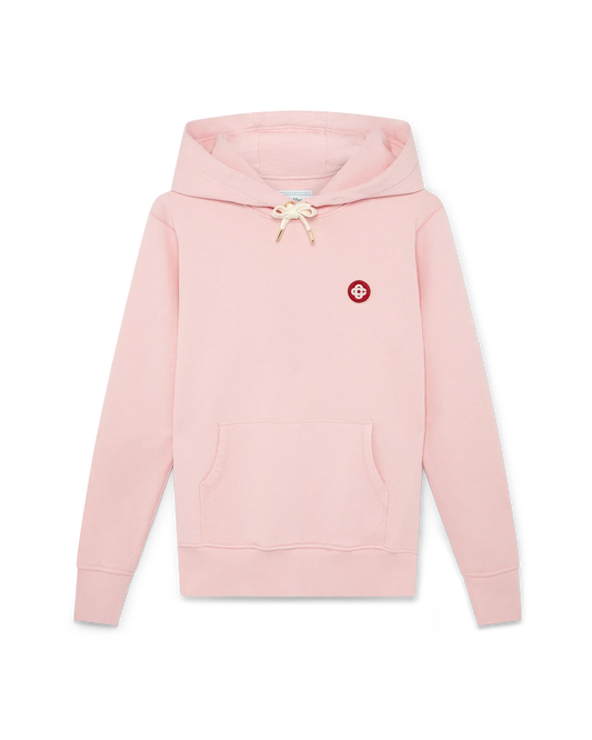 Logo Patch Hooded Sweatshirt