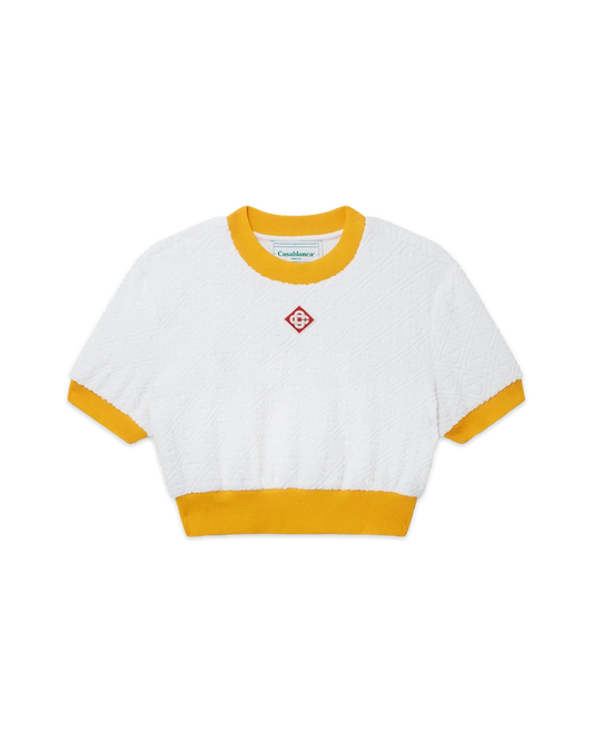 Monogram Terry Top