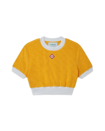 Monogram Terry Top