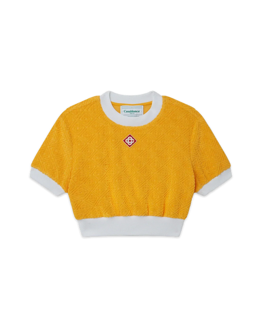 Monogram Terry Top